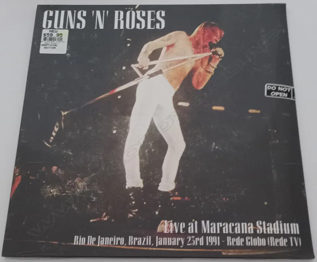 Guns N' Roses, Live At Maracana Stadium,  (sealed album) Image 1++